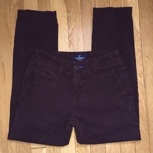American Eagle 'Slim Straight' Khakis